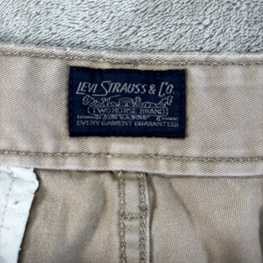 Levi Strauss & Co Cargo Shorts Mens 34 Tan Good Utility 23251-0003 - Picture 3 of 9